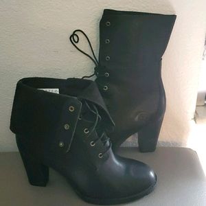 Womens Heeled Timberland boot